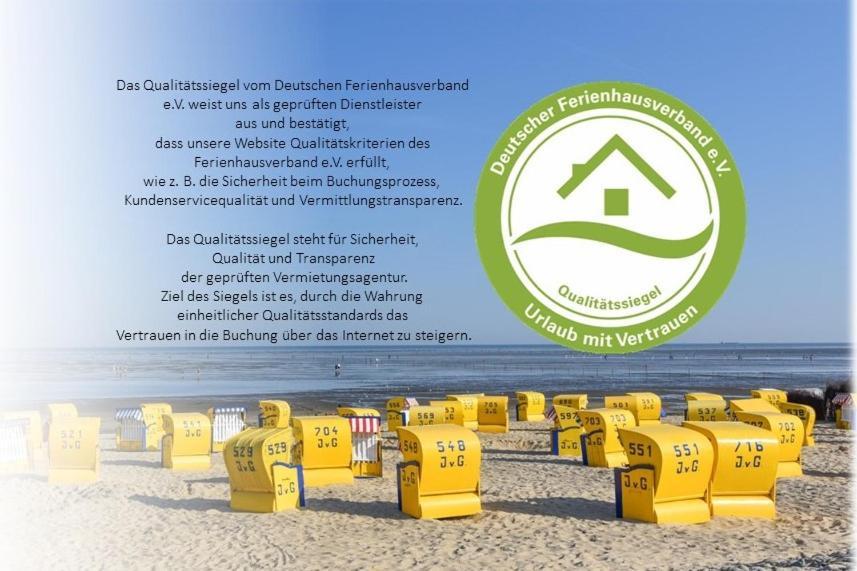Haus "Luv Und Lee" Appartement Luv25 Cuxhaven Esterno foto